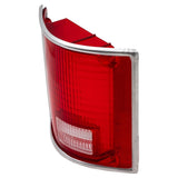 Tail Light Lens for 1975-1986 C10 Lens with Chrome Trim Left 5968329 1975-1986 C20 1222-0009L - product image