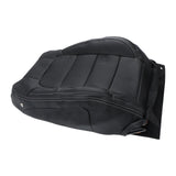 Right Passenger Side Bottom and Top Seat Cover Black for 2015-2023 Ford Mustang