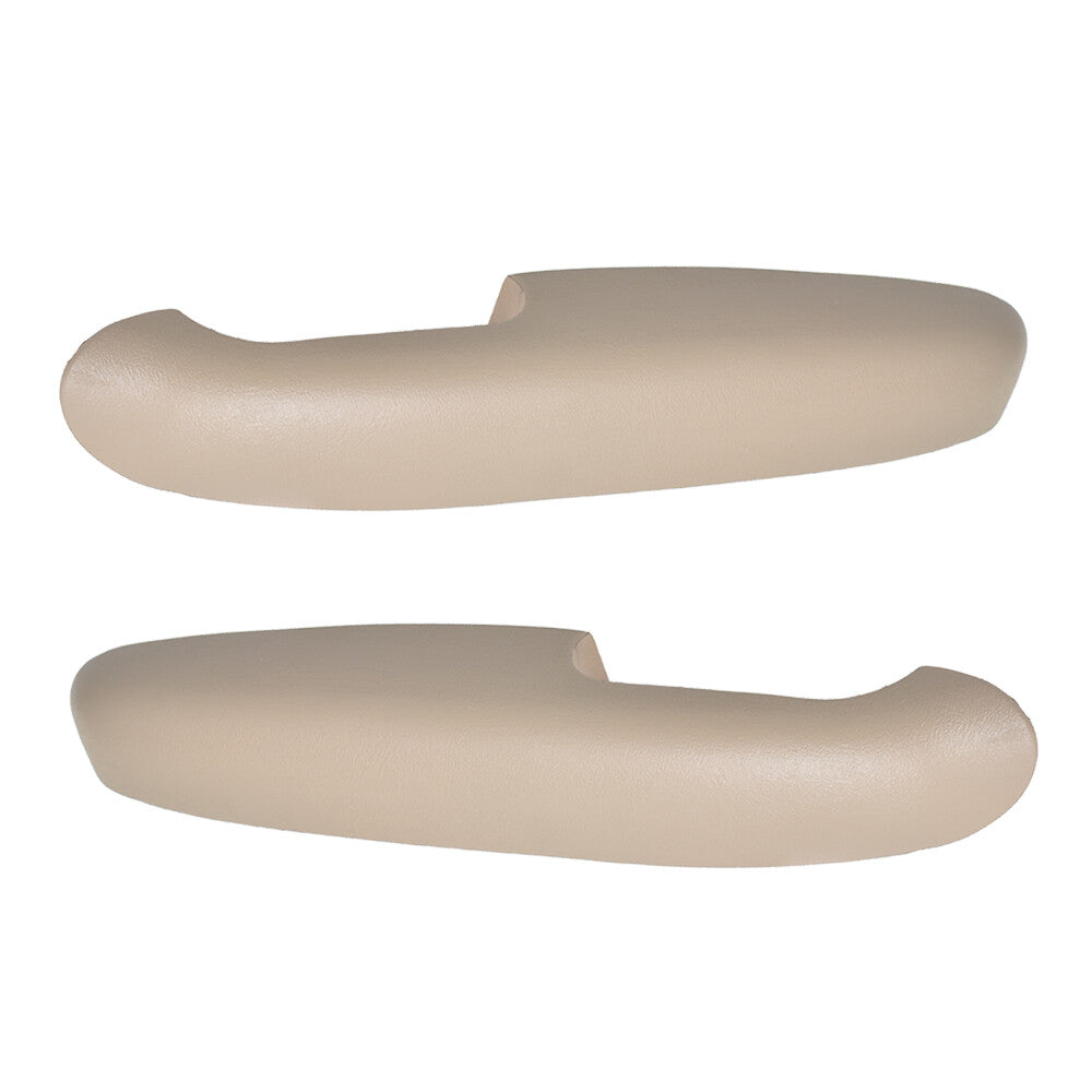 Front Door Armrest Cover Pair Beige for 1995-2002 Chevrolet GMC C/K Trucks & SUVs 15999135 15999136