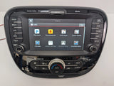 14-16 Kia Soul Navigation Display Screen Radio AC Air Climate Control Bezel 96560-B2410CA OEM - product image