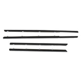 Outer Window Belt Moulding Weatherstrip Set 4 pc for 2012-2015 Honda Civic Sedan 72410TR0A01