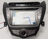 2011-2013 Hyundai Elantra Satellite Radio Navigation Display 965603X150RA5 OEM - product image