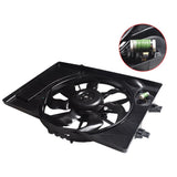 Radiator and Condenser Cooling Fan for 2017-2018 Hyundai Elantra 2.0L HY3115156