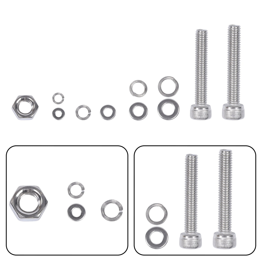 304 Stainless Steel Socket Head Cap Screw Assortment 1160 Piece M3 to M6