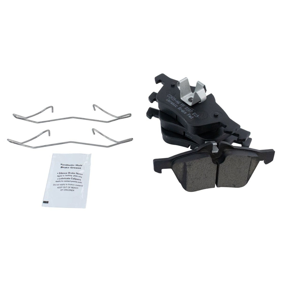 Front & Rear Performance Ceramic Pad & Coated Rotor Kit for 2002-2006 Mini Cooper