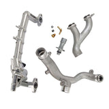 Upgraded Metal Coolant Pipe Kit for 2013-2020 Jaguar / Land Rover 3.0L V6 Supercharged LR007314