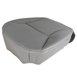 Gray Driver Bottom Seat Cover for 2003-2008 Ford E-150 E-250 E-350 Van