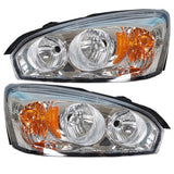Halogen Headlight Pair for 2004-2008 Chevrolet Malibu 15851373 15851372