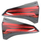 Inner Tail Light Pair for 2016-2017 Toyota RAV4 815800R031