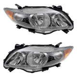 Headlight For 2009-2010 Corolla S/XRS North America Built Set 8111002680 6221-0122LR - product image