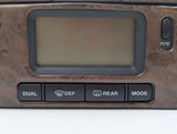 03-08 Jaguar S-Type S Front Wood Trim AC Air Climate Control Heater Switch OEM 2R8H18C612BN - product image