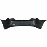 Rear Steel Step Bumper for 1995-2004 Toyota Tacoma Black TO1102214