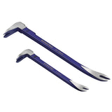 WORKPRO 2-Piece Nail Puller and Pry Bar Set 12 and 8 Inch W002002A