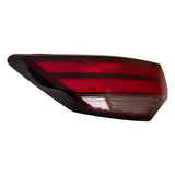 Tail Light For 2020-2025 Sentra Body Mounted Left 265556LB0A NI2804121 4222-0038L - product image