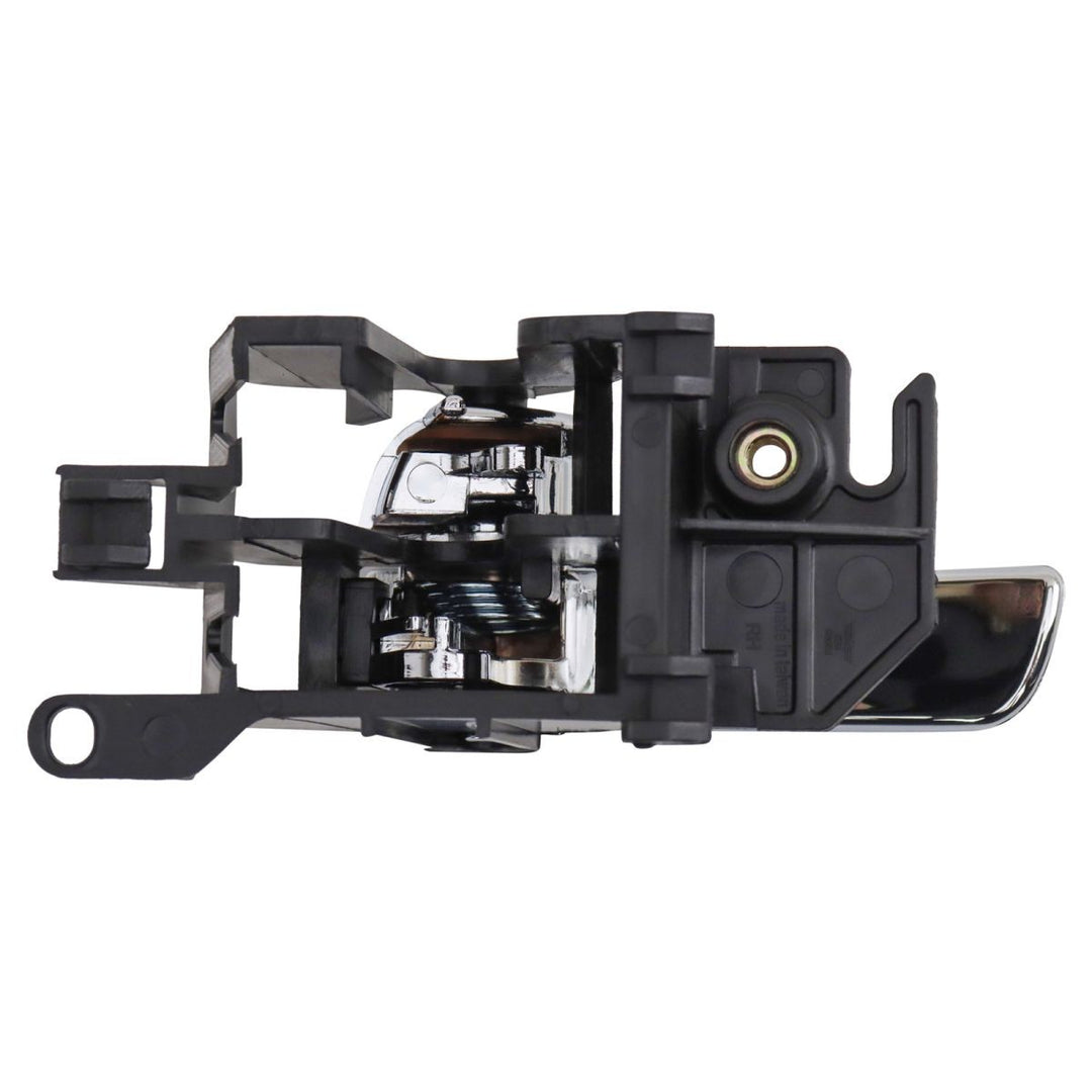 Chrome and Gray Inside Door Handle, Passenger Side, for Nissan Frontier, Pathfinder and Xterra