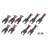 Oscillating Multi Tool Japanese Tooth Saw Blades 10 Pack Extra Long