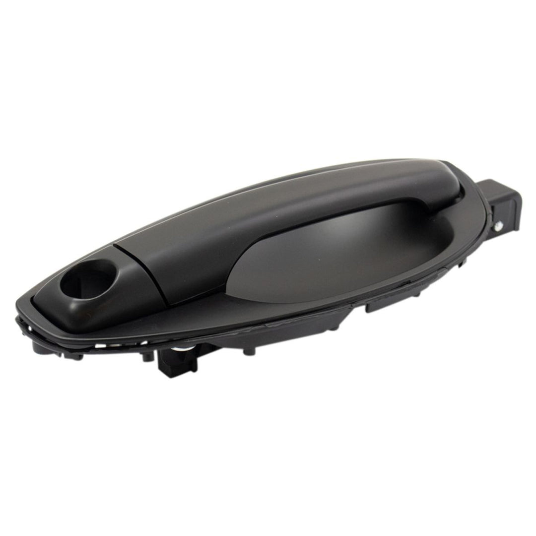 Front Passenger Exterior Door Handle, Black, for 2003-2008 Hyundai Tiburon