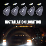 5Pcs Smoke Marker Lights w 5 LED for Ford F250 F350 F450 Super Duty – product image 5