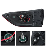 Rear Inner LED Tail Light Pair for 2022-2024 GMC Terrain 84931515 84931516