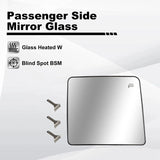 Passenger Side Heated Mirror Glass for Ford Super Duty F250 F350 F450 F550 – product image 2