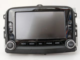 2014-2017 Fiat 500L Radio Display Screen Media CD Player With Theft Code 6434C-BE2803 OEM - product image