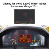 LCD Odometer Info Display for Volvo L45F L50F L180G L220G Wheel Loader Instrument Gauge 11383500