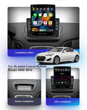 9.7''Android 13 Support Carplay 4GB 32GB Car Stereo GPS For Hyundai Rohens Coupe – product image 3