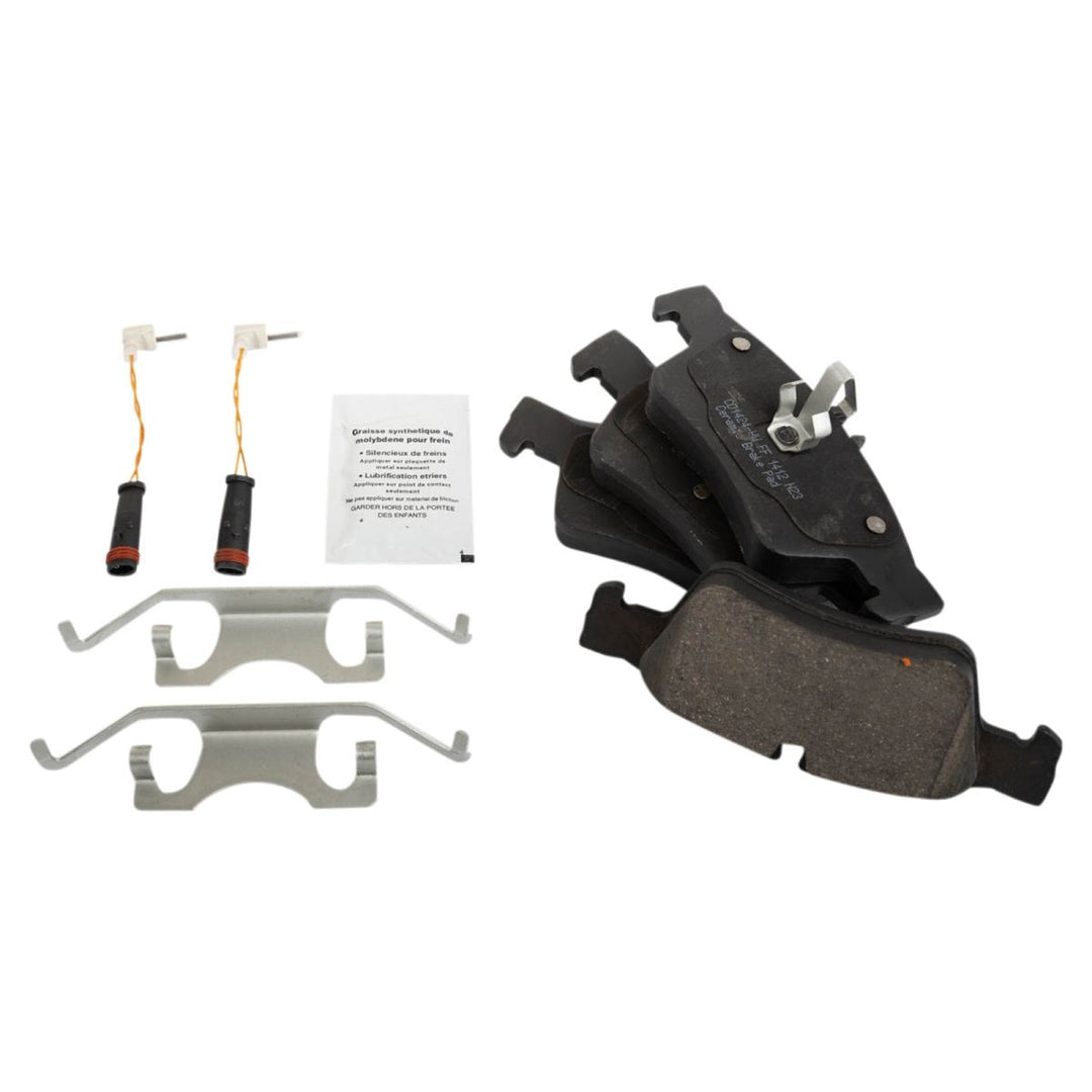 Front & Rear Ceramic Brake Pad & Rotor Kit for 2010-2015 Mercedes-Benz E350
