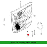 Door Trim Panel Retainer Clips 6511618AA 51987227 – product image 4