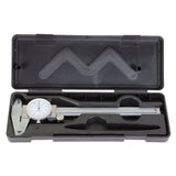 6 Inch Stainless Steel Shockproof Dial Caliper 0.001 Inch Graduation