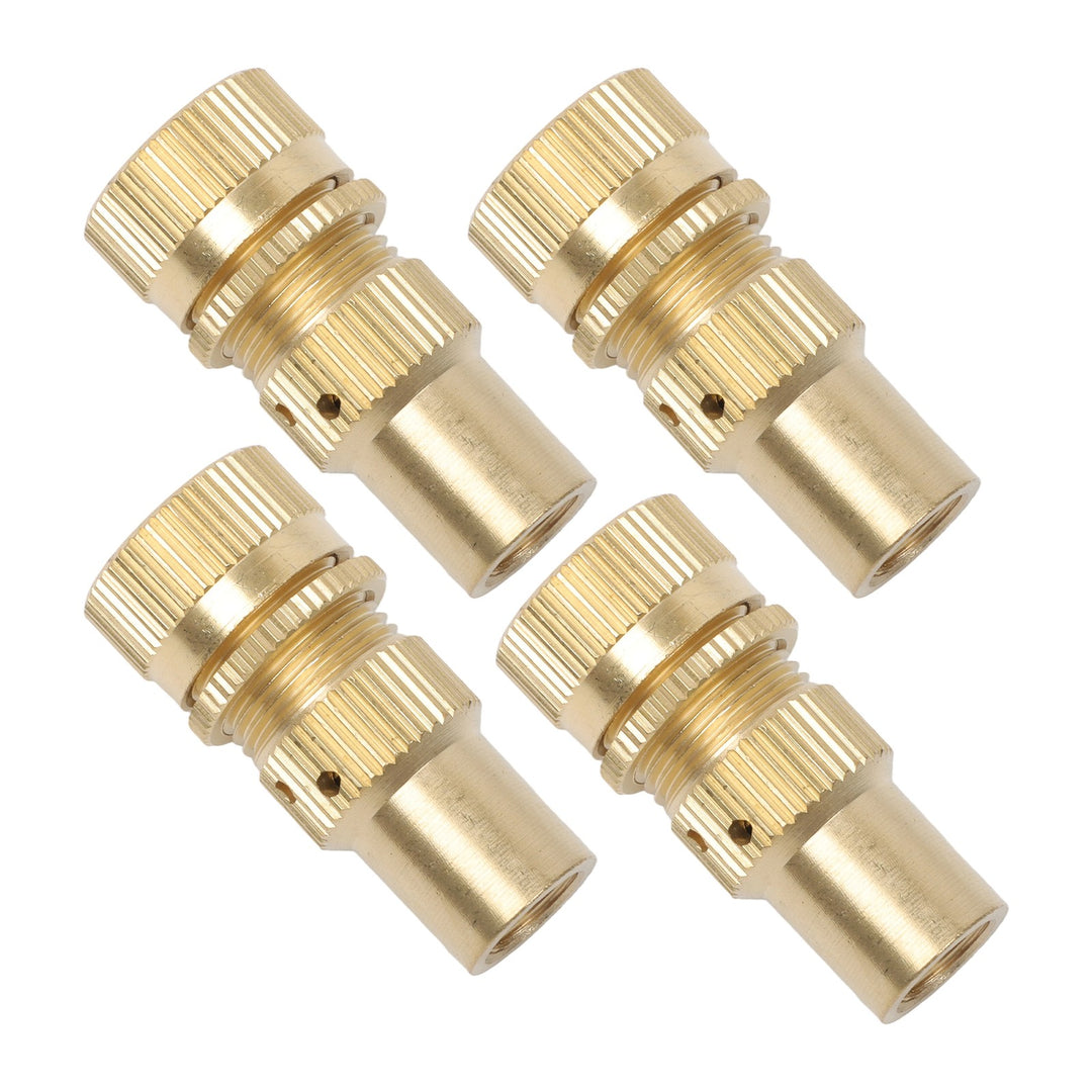 Brass Tire Deflators 0-60 PSI 4 Pack