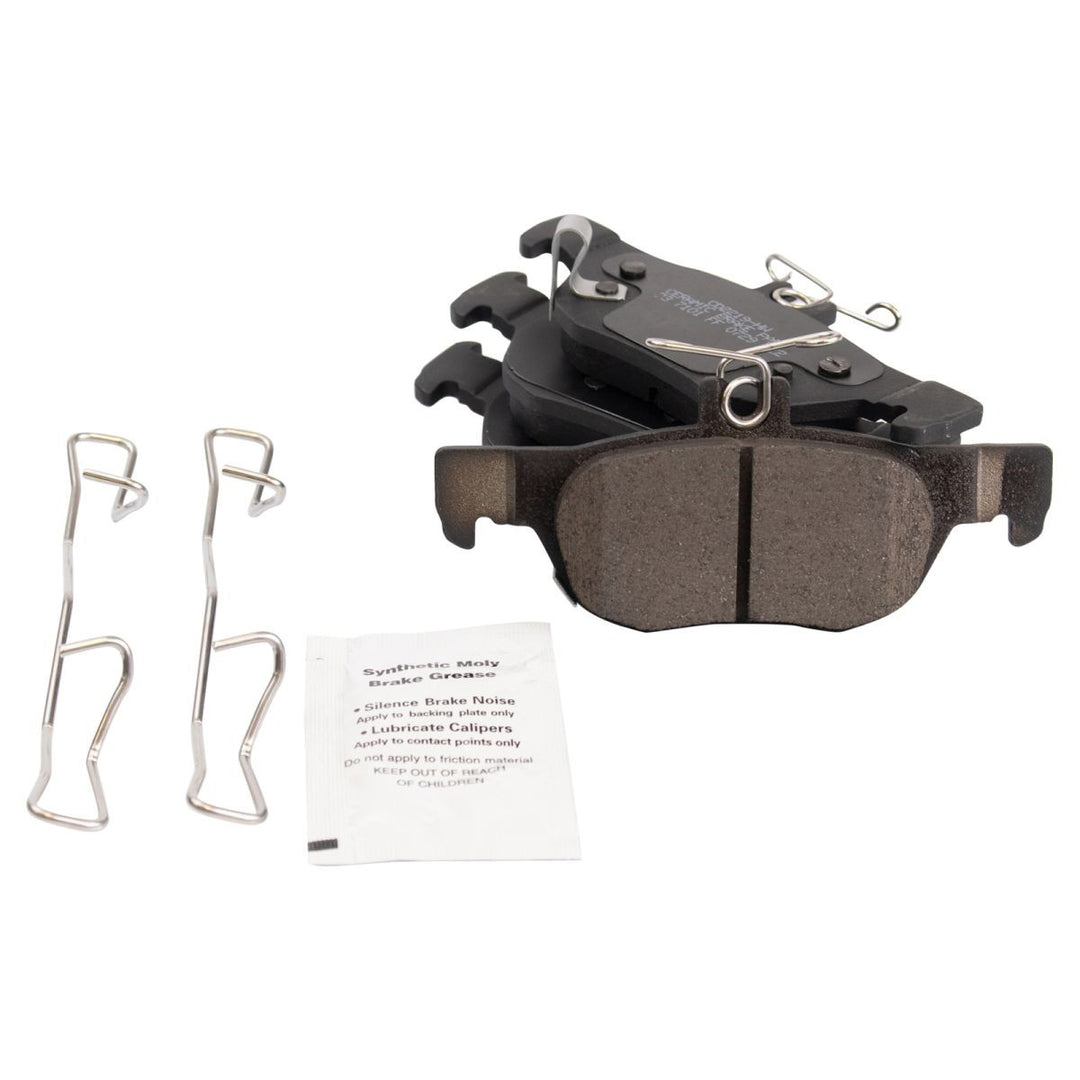 Rear Ceramic Brake Pad and Rotor Kit for 2019 Mazda 6