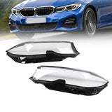 Headlight Lens Cover Pair for 2019-2021 BMW 3 Series G20 G21 63118496149 – product image
