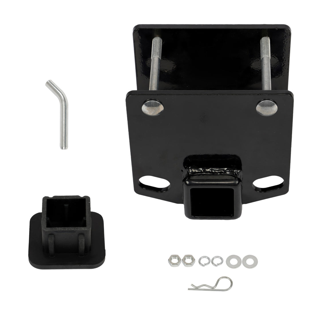 Rear Bumper Hitch Receiver 2 Inch 3500 lb for 4 x 4 Inch Bumpers