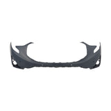 Primed Front Upper Bumper Cover with Park Assist for 2018-2021 GMC Terrain 84418636