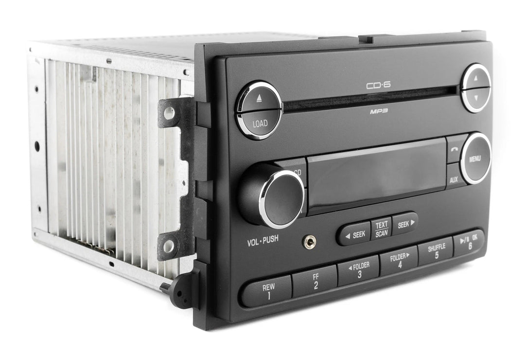 08-09 Ford Explorer Mercury Mountaineer OEM 6 CD Radio with Aux Upgrade 8L2T-18C815-BF - product image
