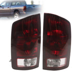 Red Smoked Tail Light Pair for 2002-2006 Dodge Ram 1500 2003-2006 Ram 2500 3500 CH2800147 – product image