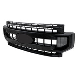 Gloss Black Front Grille for 2020-2022 Ford F-250 F-350 Super Duty XL XLT LC3Z-8200-BA