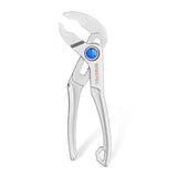 WORKPRO Mini Water Pump Pliers 4 Inch Polished with 15-Position Push-Lock 031474
