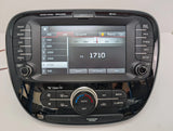 14-16 Kia Soul Navigation Display Screen Radio AC Air Climate Control Bezel 96560-B2410CA OEM - product image