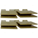 Regulator Hardware For 1995-2005 Cavalier Glass Sash 2pc Front=Rear 22541970 1559-0003-2 - product image