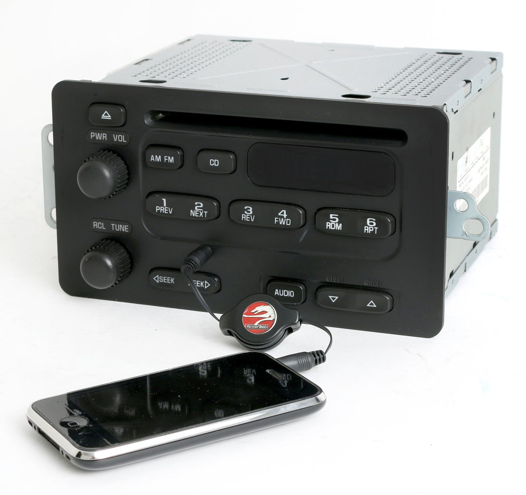 2000-2005 Chevrolet Impala Cavalier OEM AM FM CD Radio with Aux 10315119 - product image