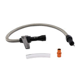 Flexible Transmission Dipstick and Filler Tube, Firewall Mount, for GM 4L80E