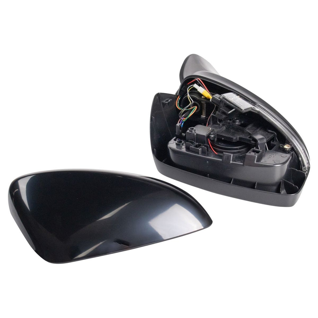 Passenger Side Power Mirror with Blind Spot Indicator, Non-Heated, for 2017-2021 Mazda 6