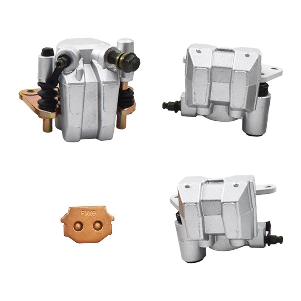 Front and Rear Brake Caliper Set for 2002-2007 Suzuki Vinson 500 LTA500F