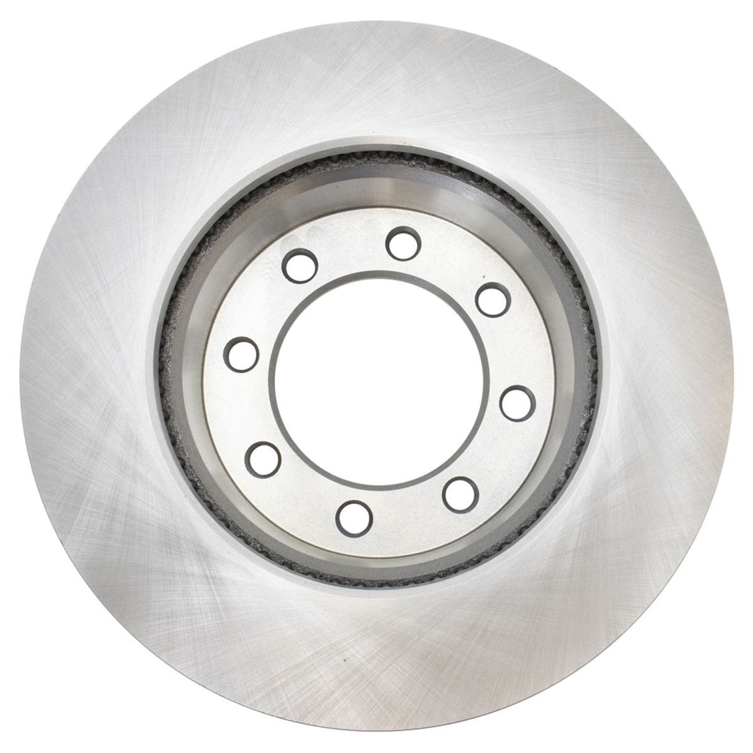 Front Ceramic Brake Pad and Rotor Kit for 2012 Ram 1500 with 8 Lug Wheels