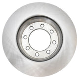 Front Ceramic Brake Pad and Rotor Kit for 2012 Ram 1500 with 8 Lug Wheels