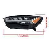 Left LED Headlight for 2016-2018 Audi A6 S6 without Matrix 4G0941773K