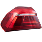 Tail Light For 2016-2017 Passat Built To 7/3/2016 Bulb Type Body Mounted Left 8222-0023L - product image