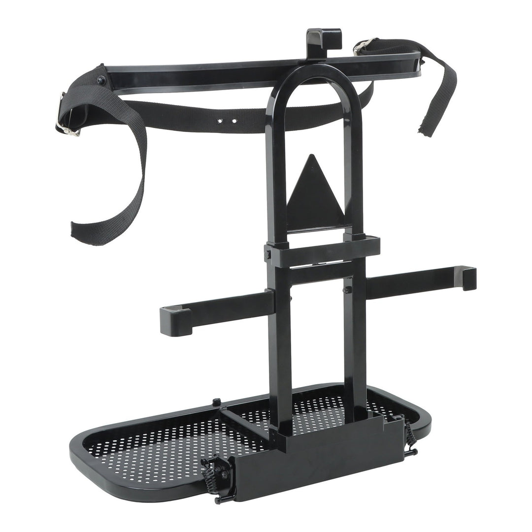 Folding Golf Cart Rear Seat Bag Rack for EZGO Club Car Yamaha